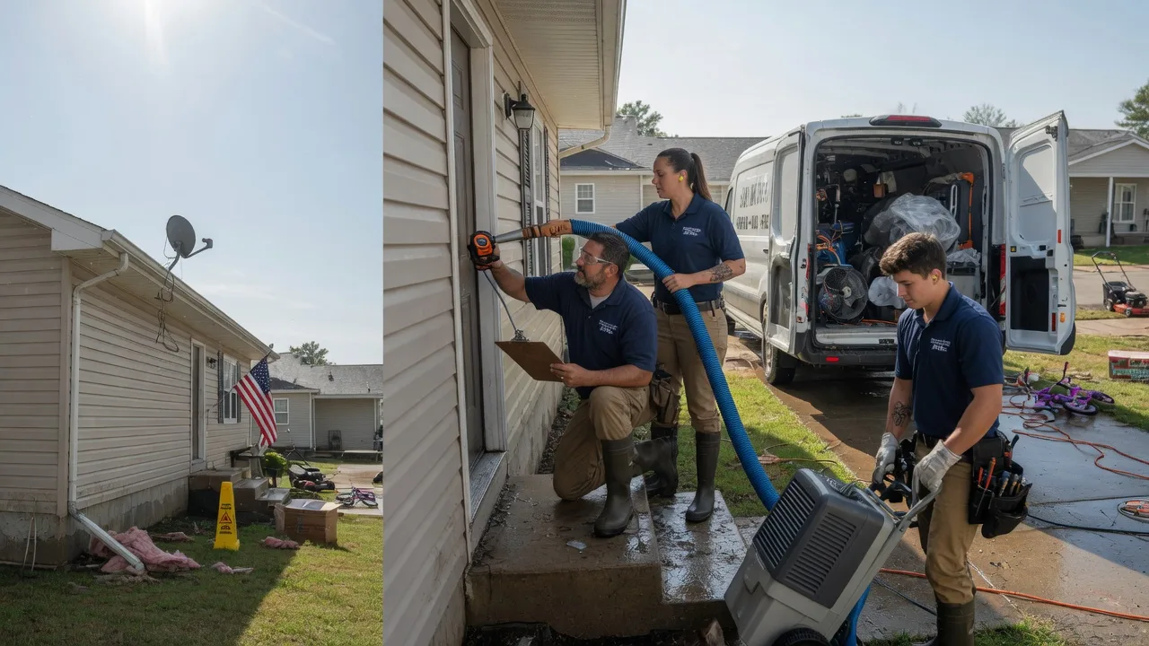 Ceiling Water Damage Restoration in Glasgow, VA near me